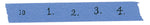 Classiky Number Washi Tape