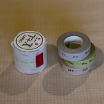 Classiky Weekly Washi Tape
