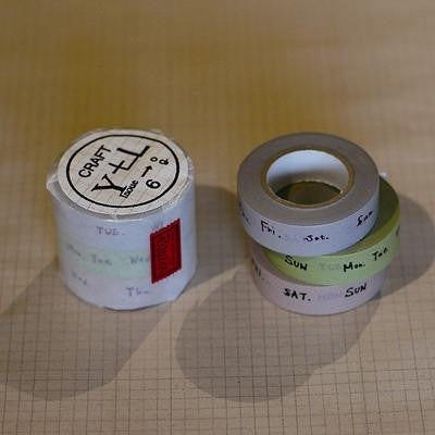 Classiky Weekly Washi Tape