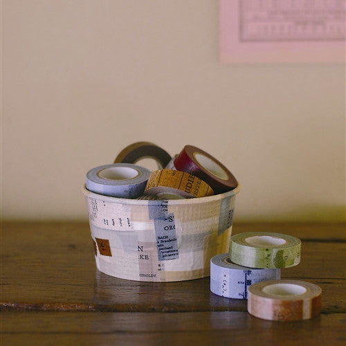 Classiky Collage Washi Tapes - Set of 3