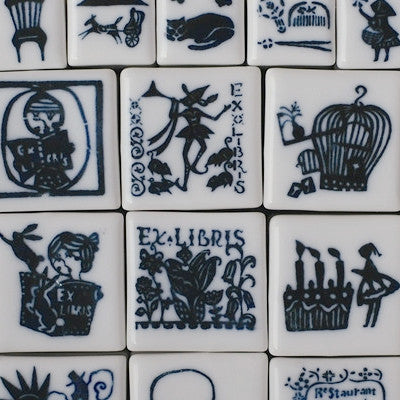 Classiky x Mihoko Seki Porcelain Stamp - Moon and the Sun