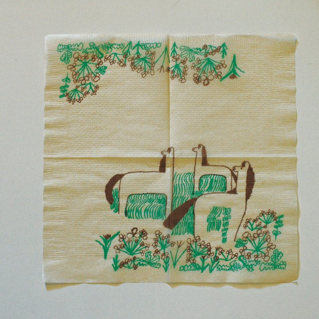 Classiky x Toranekobonbon Paper Napkins
