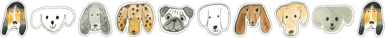 Classiky x Toranekobonbon Sticker Roll - Dog