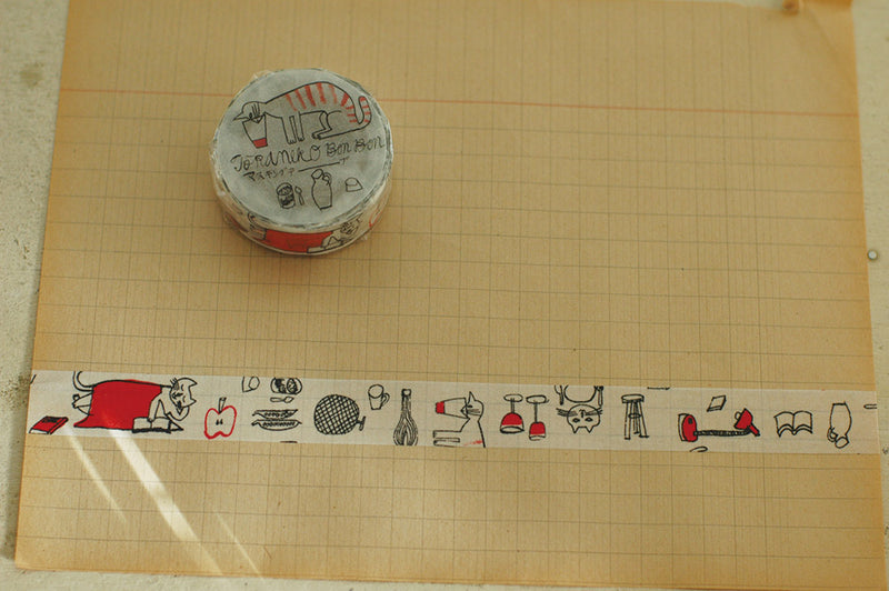Classiky x Toranekobonbon Washi Tape - Memory of mon petit