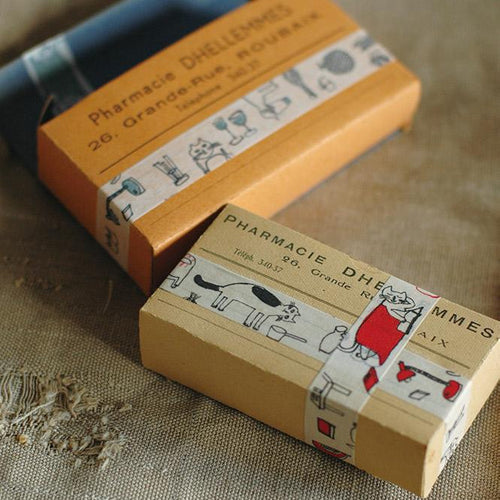 Classiky x Toranekobonbon Washi Tape - Memory of mon petit