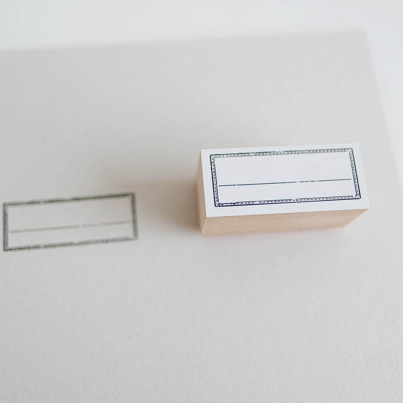 YOHAKU Rubber Stamp S-028 | Vintage
