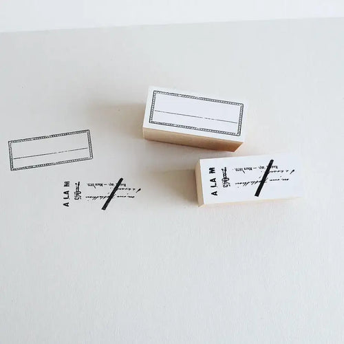 YOHAKU Rubber Stamp S-029 | Image