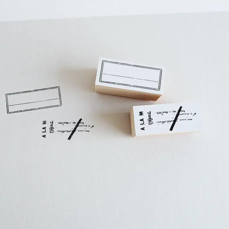YOHAKU Rubber Stamp S-029 | Image