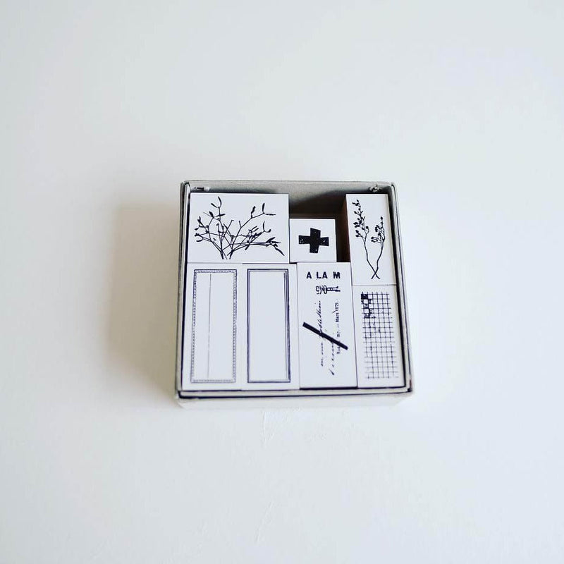 YOHAKU Rubber Stamp S-027 | Frame
