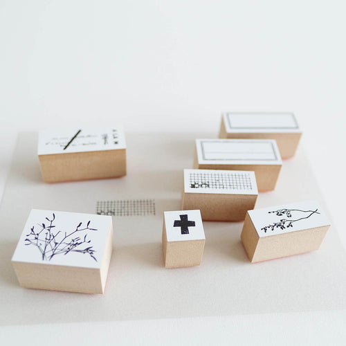 YOHAKU Rubber Stamp S-027 | Frame