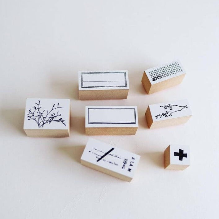 YOHAKU Rubber Stamp S-029 | Image