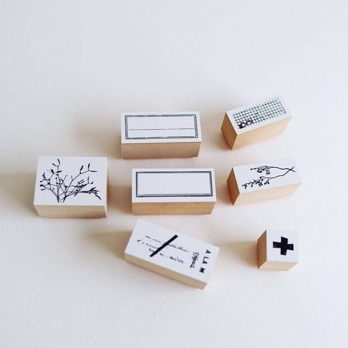 YOHAKU Rubber Stamp S-031 | Cross