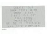 Shiny Stamp DIY Kit S-8830