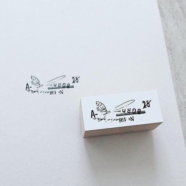 YOHAKU Original Rubber Stamp - Theme