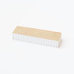 Mizushima Schedule Bar Rubber Stamp