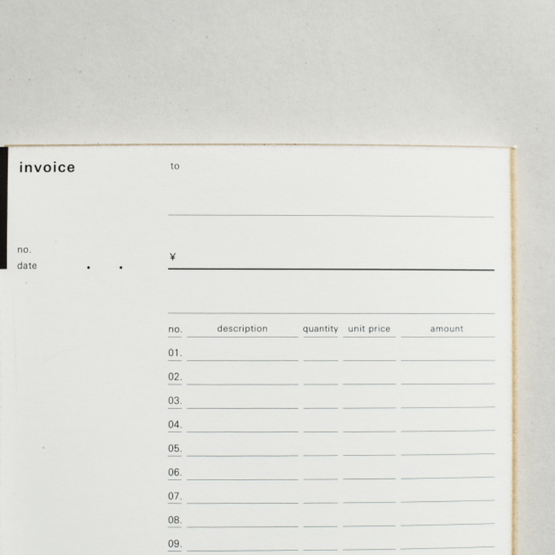 Classiky x Drop Around Invoice Book 01-04