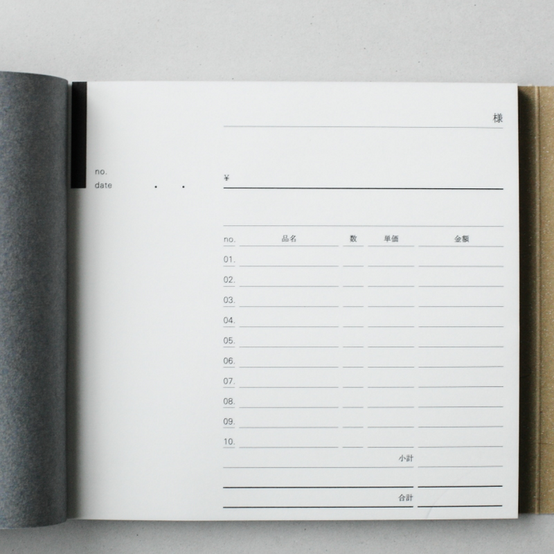 Classiky x Drop Around Invoice Book 01-04