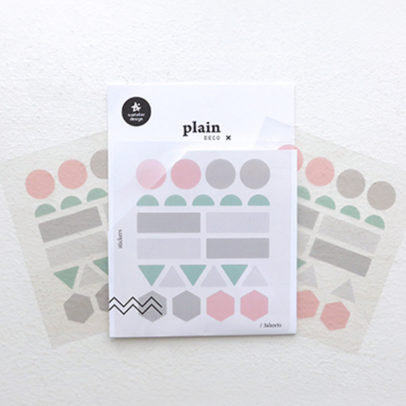 Suatelier Stickers - Geometric Plain I