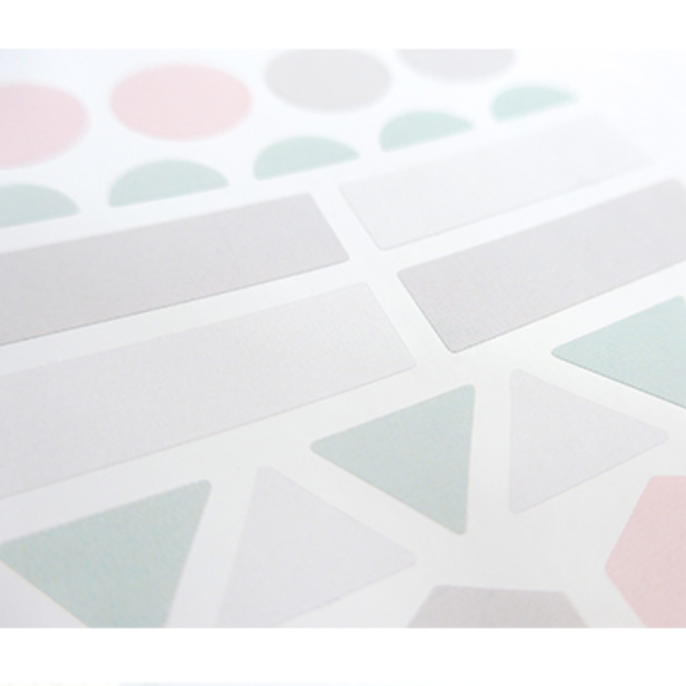 Suatelier Stickers - Geometric Plain I
