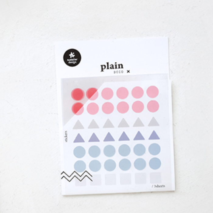 Suatelier Stickers - Geometric Plain I