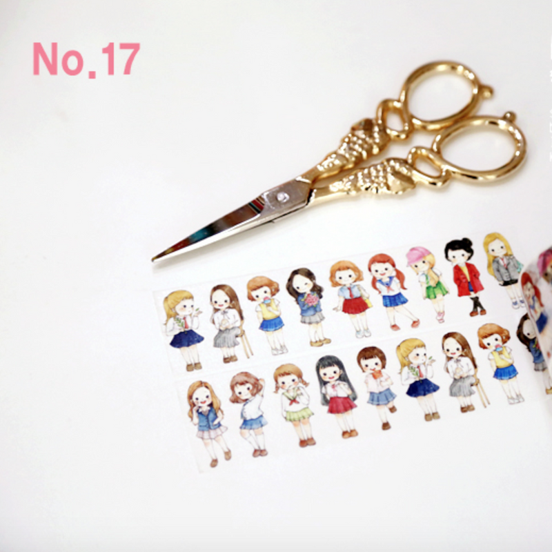 Lallayena Cute Girls Washi Tapes