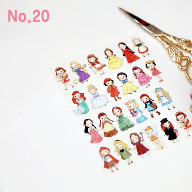 Lallayena Cute Girls Washi Tapes