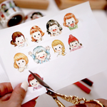 Lallayena Cute Girls Washi Tapes
