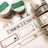 Goat x Masco Perforated Washi Tape - Labels