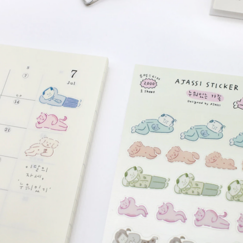 Ajassi Sticker Sheet