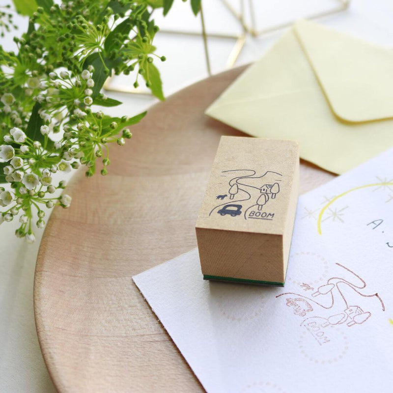 Nicoma Rubber Stamp - Story Alley