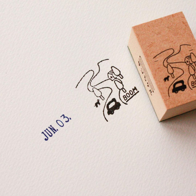 Nicoma Rubber Stamp - Story Alley