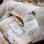 Meow Illustration Washi Tape - A Bouquet of Flower ( II )