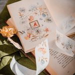 Meow Illustration Washi Tape - A Flower ( III )