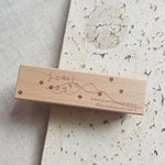 Pomegranate in the Autumn Night Rubber Stamp Series