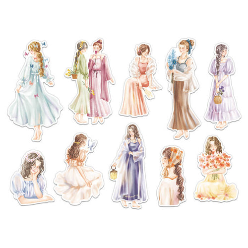 Amie Sticker Flakes - Mysterious girl