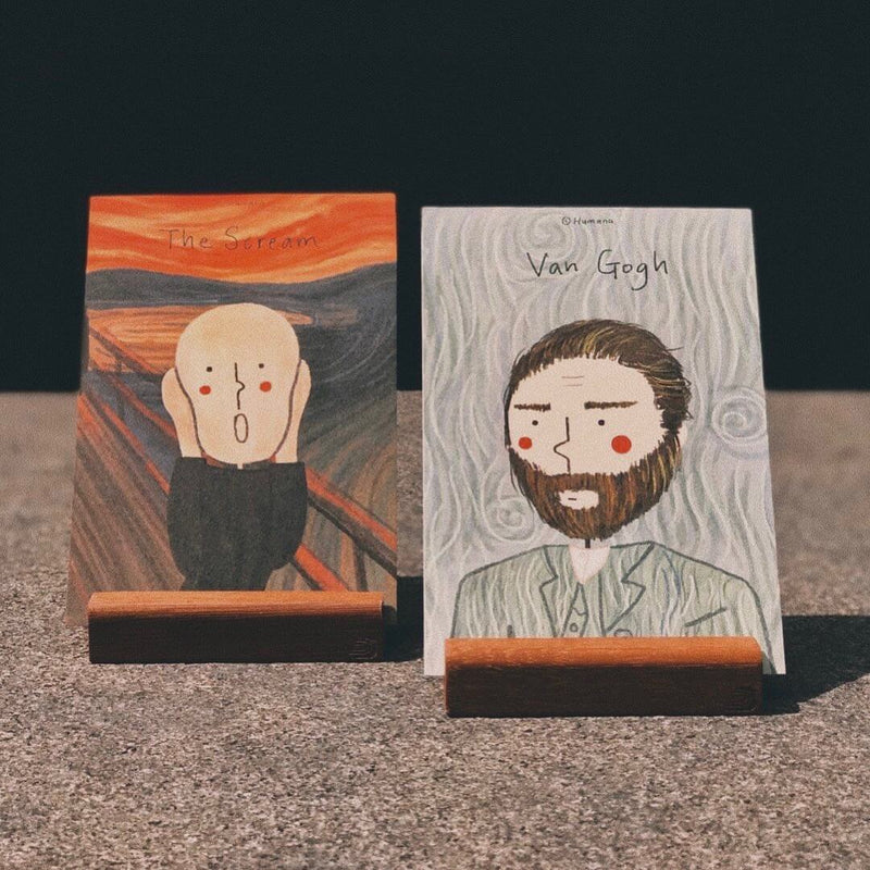 Humana Postcard - Artists & Famous Paintings
