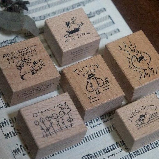 Yamadoro Rubber Stamp - A Song of Life