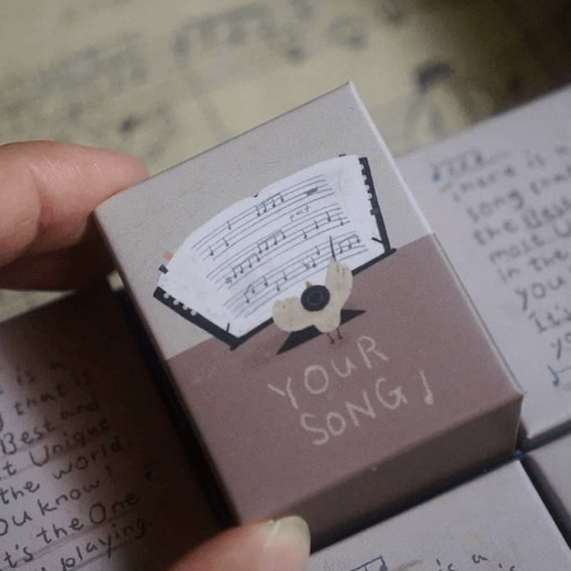 Yamadoro Rubber Stamp - A Song of Life