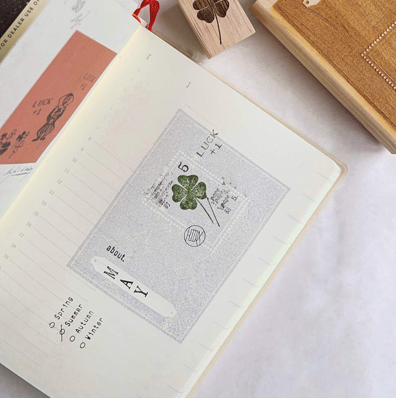 此时 | 此刻 (at this moment) Rubber Stamp