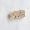 此时 | 此刻 (at this moment) Rubber Stamp