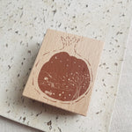 Pomegranate in the Autumn Night Rubber Stamp Series