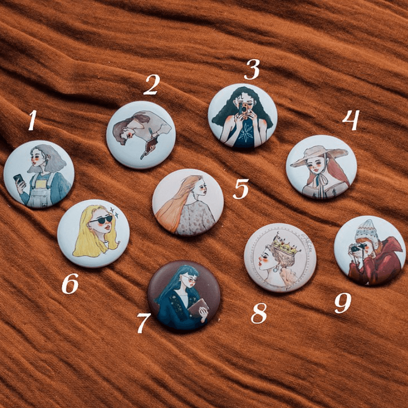 La Dolce Vita Badges: Life is Beautiful