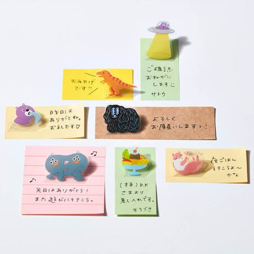 Hitotoki Pop-Up Stickers - Alien
