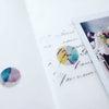 YOHAKU Round Clear Sticker | M-034/036/039/040