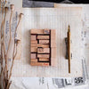 Kurukynki Rubber Stamp Set - Blind XX A+B