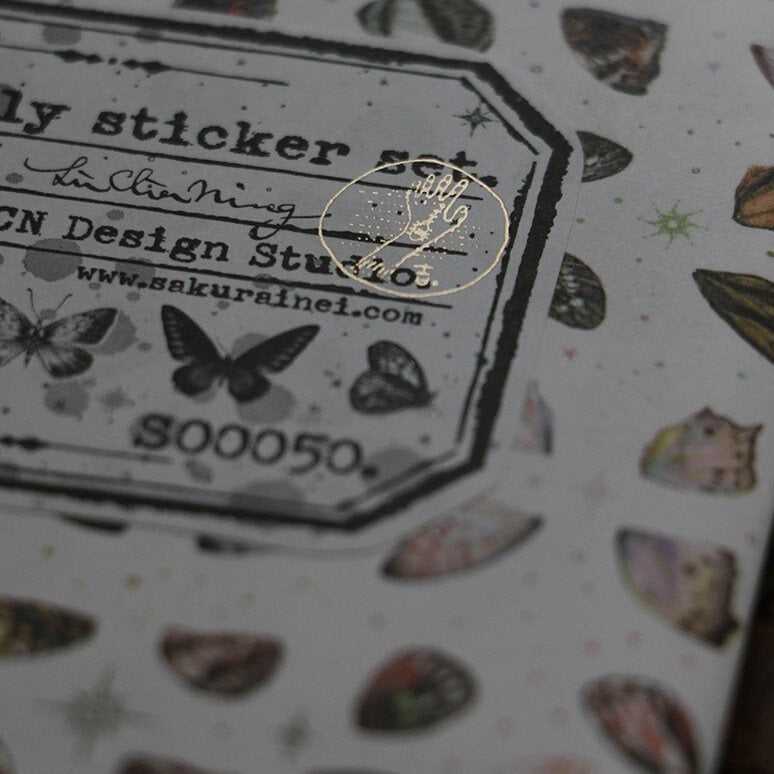 LCN Sticker Set - Butterfly Washi