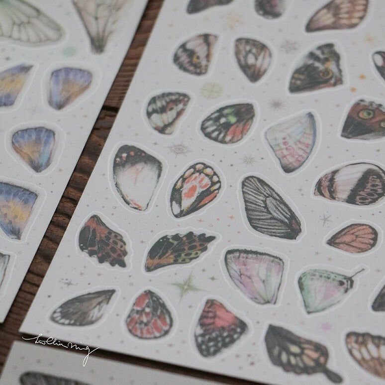 LCN Sticker Set - Butterfly Washi