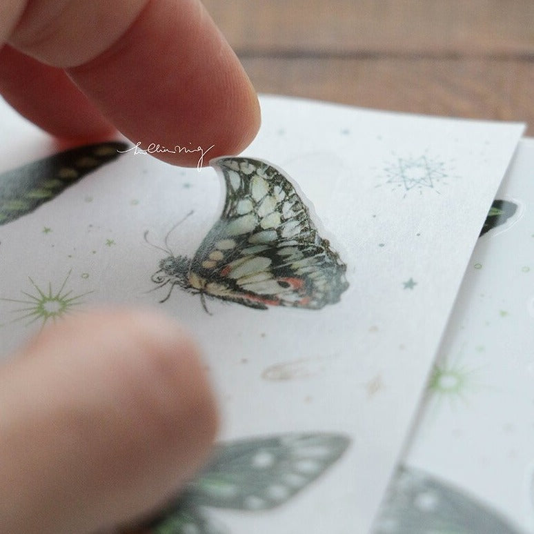 LCN Sticker Set - Butterfly Washi