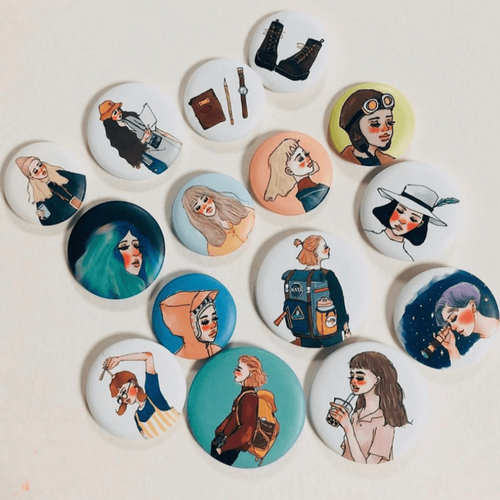La Dolce Vita Badges: Bon Voyage