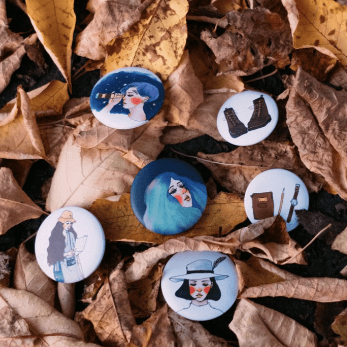 La Dolce Vita Badges: Bon Voyage